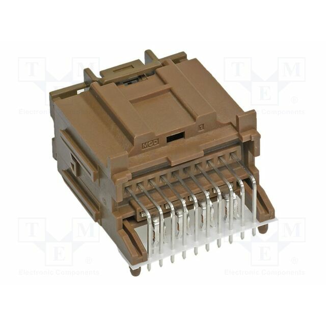 MOLEX Connector: automotive; PIN: 14; angled
