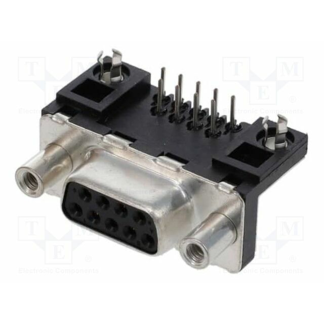 AMPHENOL Connector: D-Sub; PIN: 9; socket