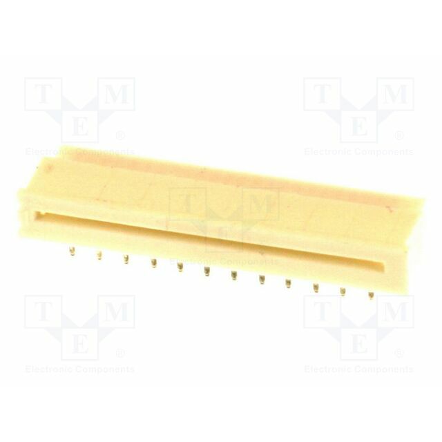 MOLEX Connector: FFC/FPC; tinned; THT; 200V