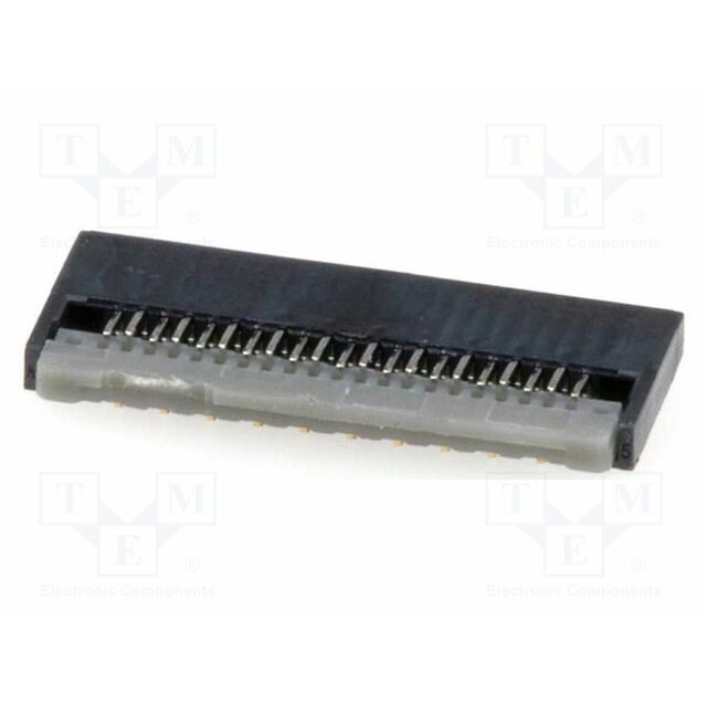 MOLEX Connector: FFC/FPC; gold-plated; SMT; 200mA