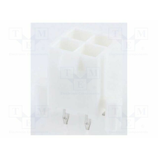 MOLEX Connector: wire-board; male; PIN: 4