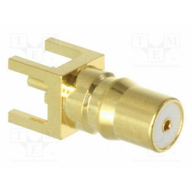 MOLEX Connector: coaxial; socket; soldering; straight