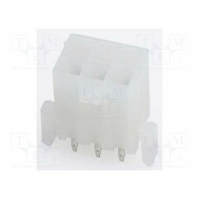 MOLEX Connector: wire-board; male; PIN: 6