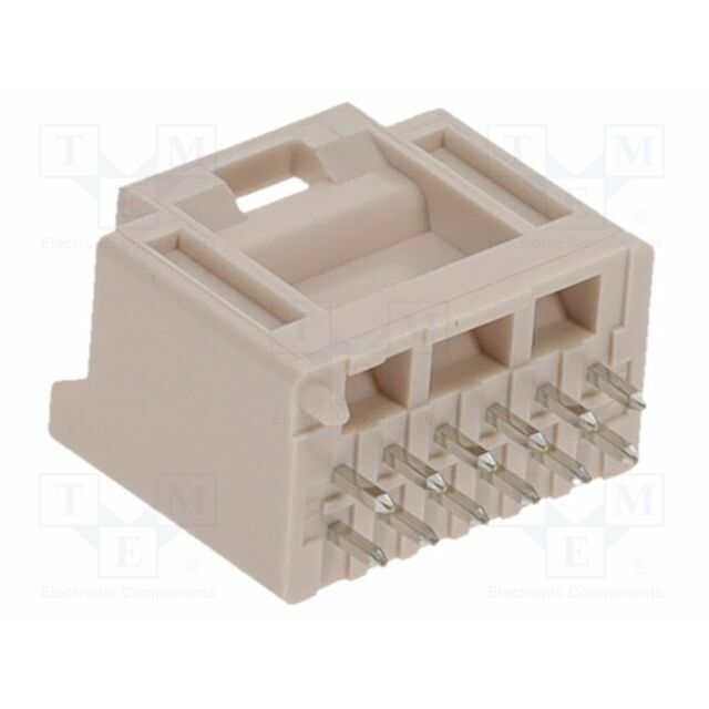 MOLEX Connector: wire-board; PIN: 12; straight
