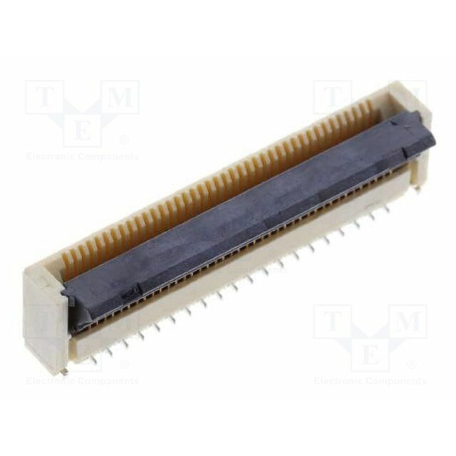 AMPHENOL Connector: FFC/FPC; gold-plated; SMT; 500mA