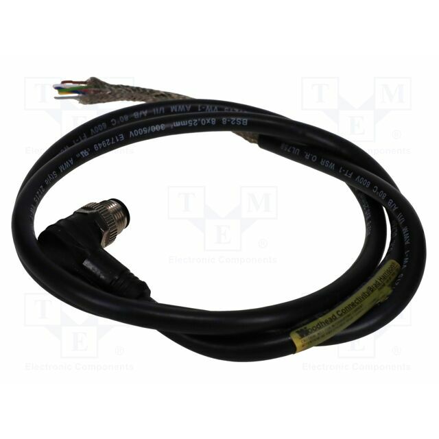 MOLEX Connector: M12; PIN: 8; IP67