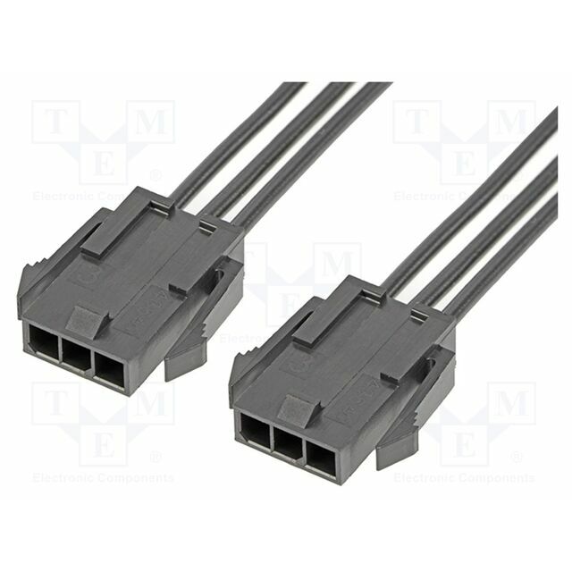MOLEX Connector: wire-wire; plug; male; PIN: