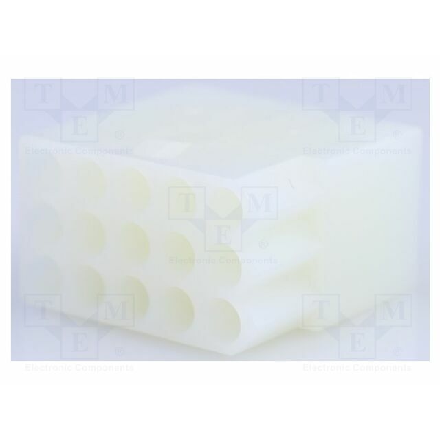 MOLEX Connector: wire-wire/PCB; male/female; PIN: 15