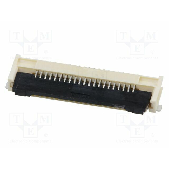 MOLEX Connector: FFC/FPC; gold-plated; SMT; 500mA