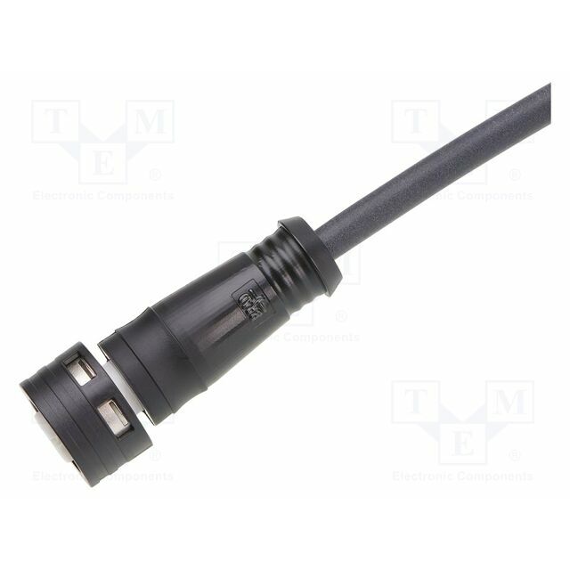 MOLEX Connector: M12; plug; female; PIN: