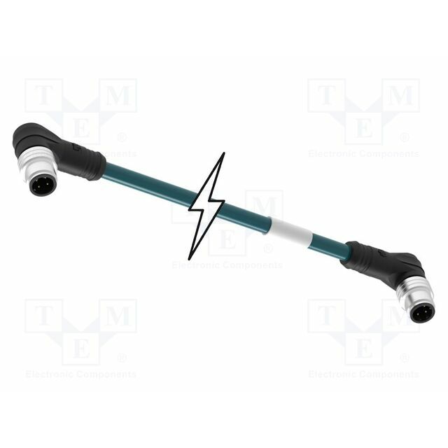 MOLEX Cable: for sensors; M12; PIN: