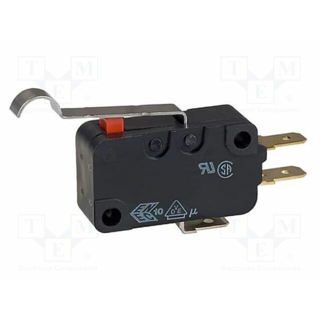 OMRON Microswitch SNAP ACTION; OFF-(ON); D3V