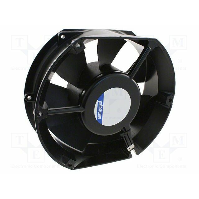 EBM-PAPST Fan: DC; 172x150x51mm; axial; 12VDC