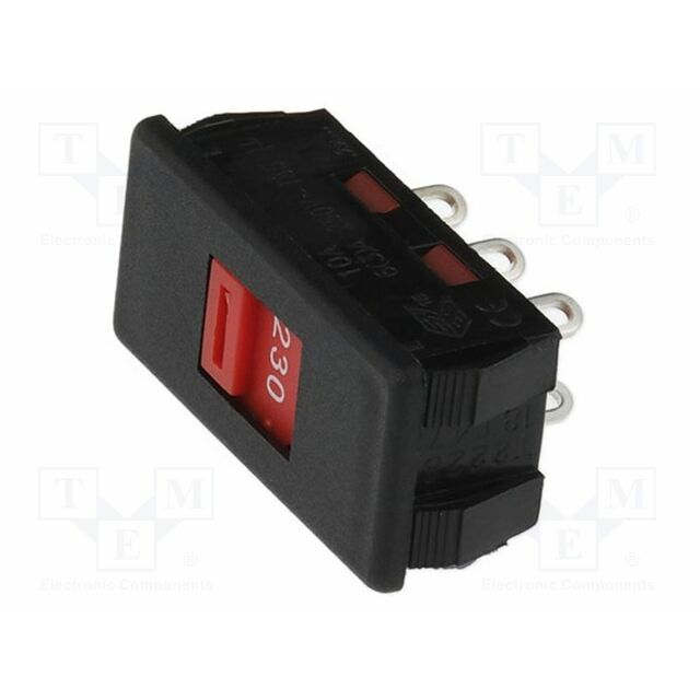 BULGIN Switch: slide; ON-OFF; THT; Leads: