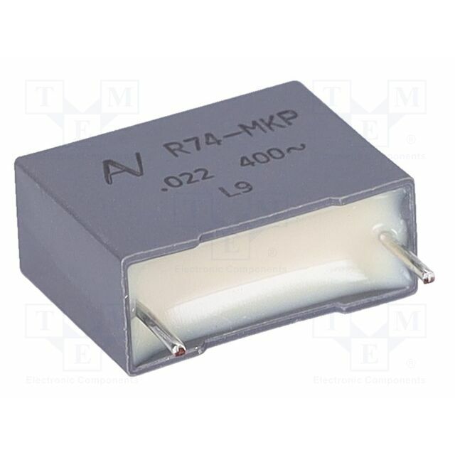 YAGEO Capacitor: polypropylene; 0.022uF; Leads: