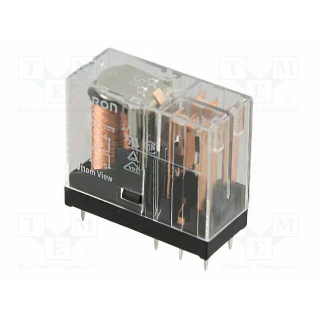 OMRON Relay: electromagnetic; Ucoil: 220VAC; DPDT