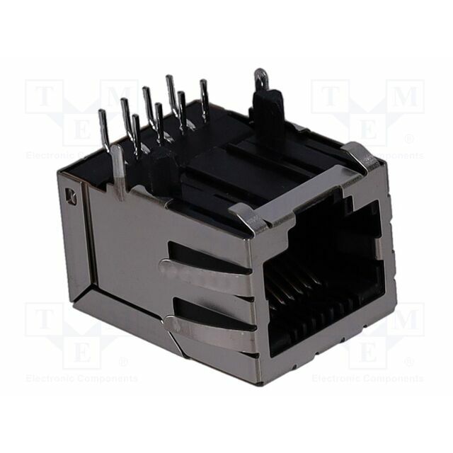 YAGEO Connector: RJ45; Cat 5; shielded
