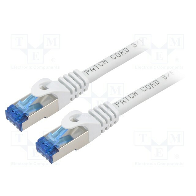 LANBERG Patch cord; S/FTP; Cat 6a