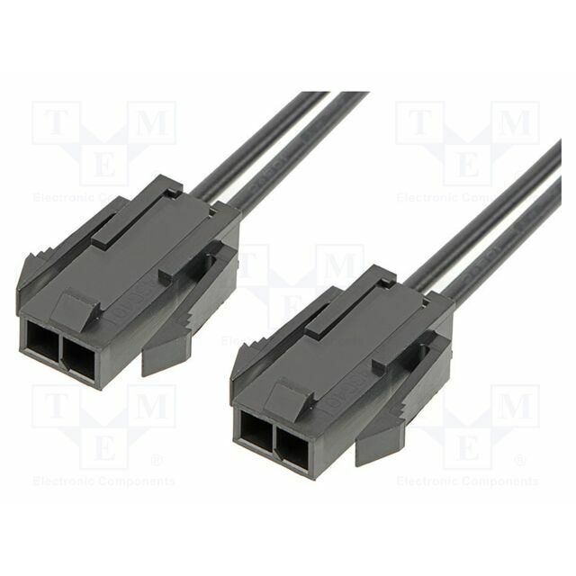 MOLEX Connector: wire-wire; plug; male,female