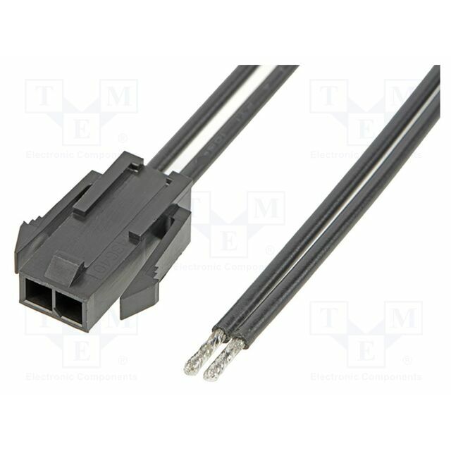 MOLEX Connector: wire-wire; plug; male; PIN: