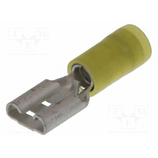 MOLEX Terminal: flat; 6.35mm; 0