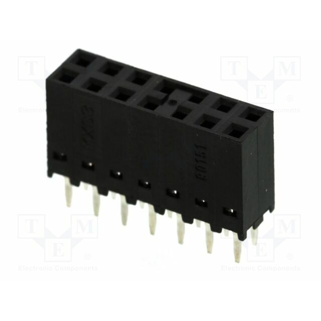MOLEX Connector: pin strips; female; PIN: