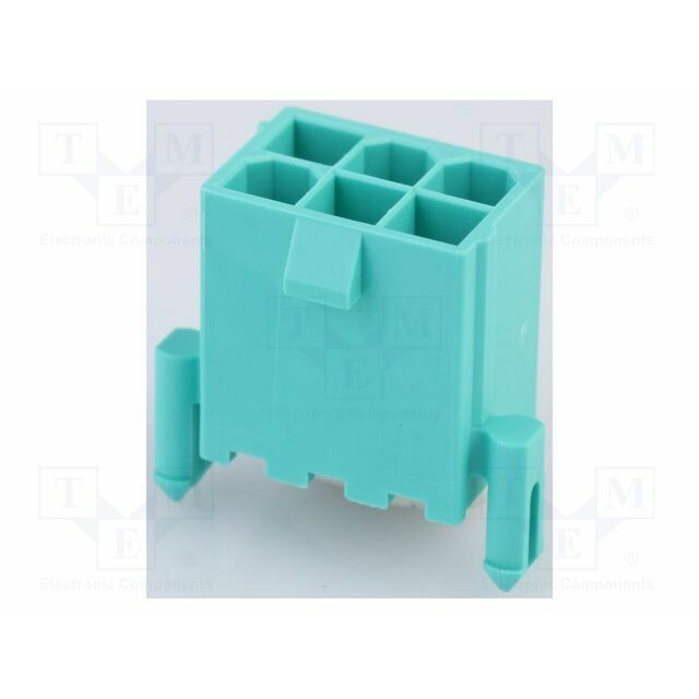 MOLEX Connector: wire-board; male; PIN: 6