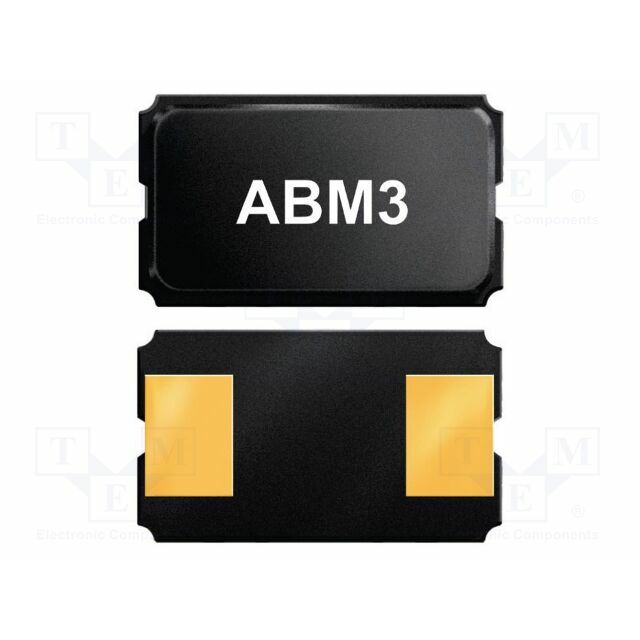 ABRACON 18pF; SMD; ESR: 25Ω; 30MHz