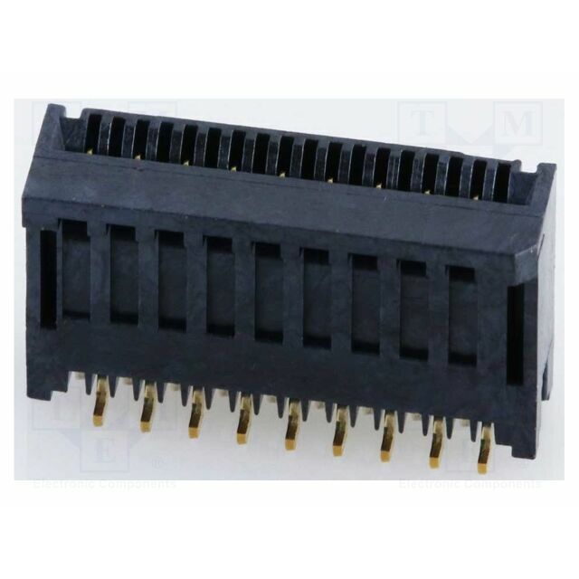 MOLEX Connector: FFC/FPC; gold-plated; SMT; 500mA