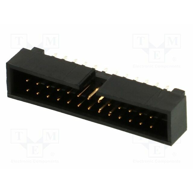MOLEX PIN: 26; Plating: gold-plated; THT
