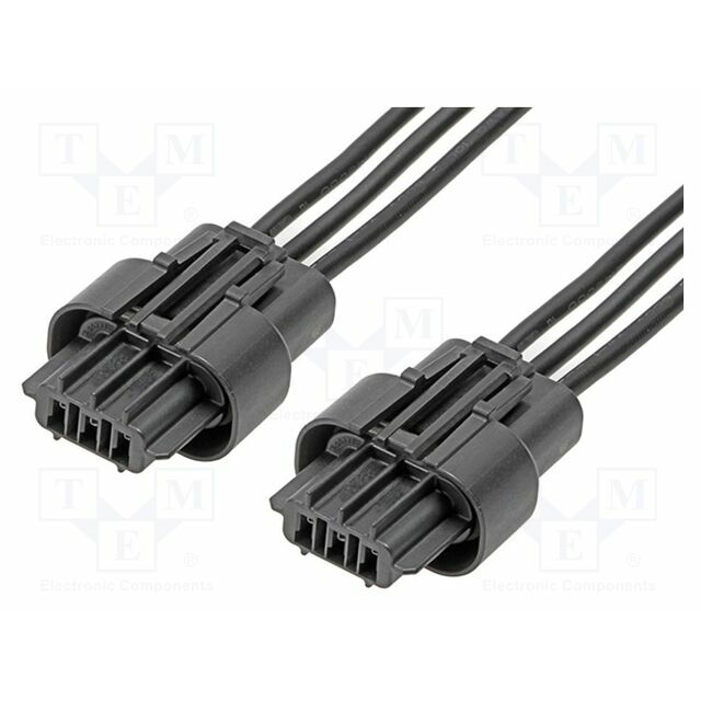 MOLEX PIN: 3; 150mm; black; tinned
