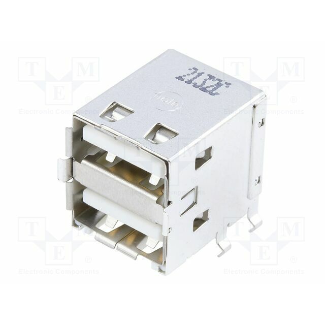 MOLEX Connector: USB A; socket; female