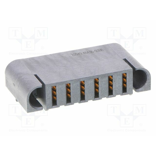 MOLEX Connector: wire-board; socket; PIN: 6