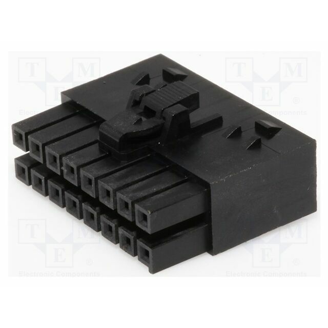 MOLEX Connector: wire-wire; female; PIN: 16
