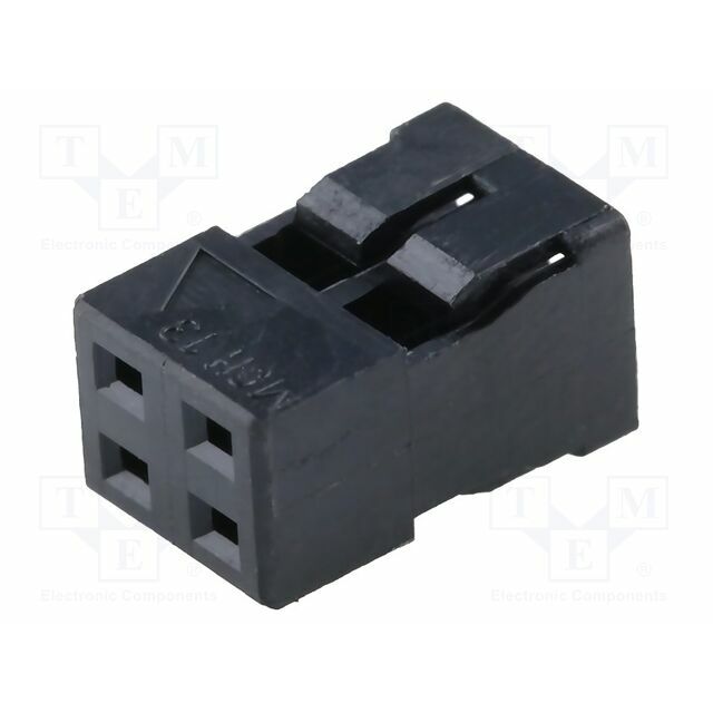 MOLEX Connector: wire-wire/PCB; female; PIN: 4