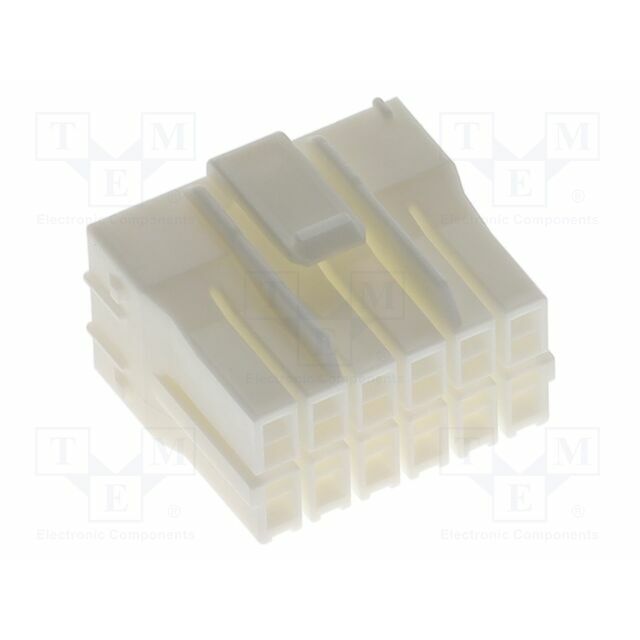 MOLEX Connector: wire-wire; PIN: 12; straight