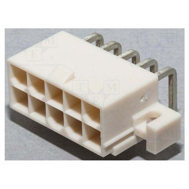 MOLEX Connector: wire-board; male; PIN: 10