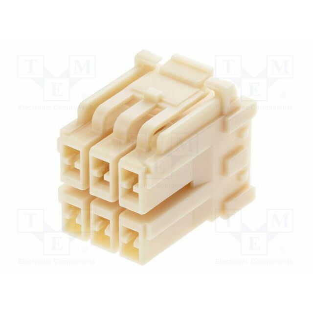 MOLEX Connector: wire-wire; female; 6A; PIN:
