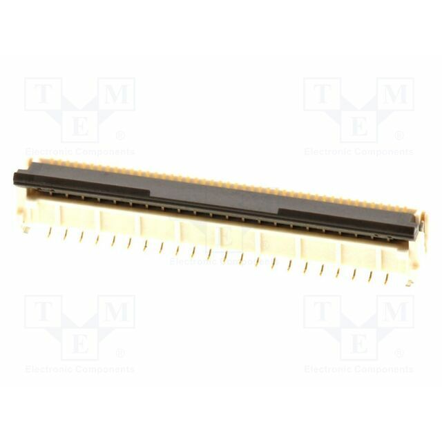 MOLEX Connector: FFC/FPC; gold-plated; SMT; 400mA