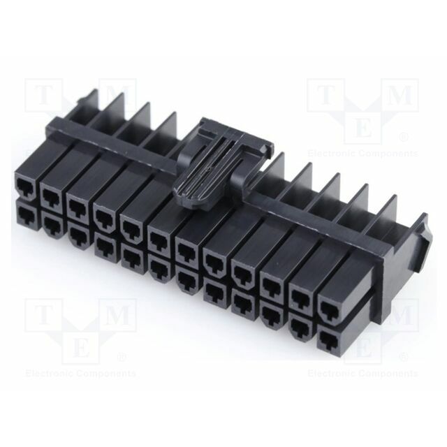 MOLEX Connector: wire-wire; female; PIN: 24