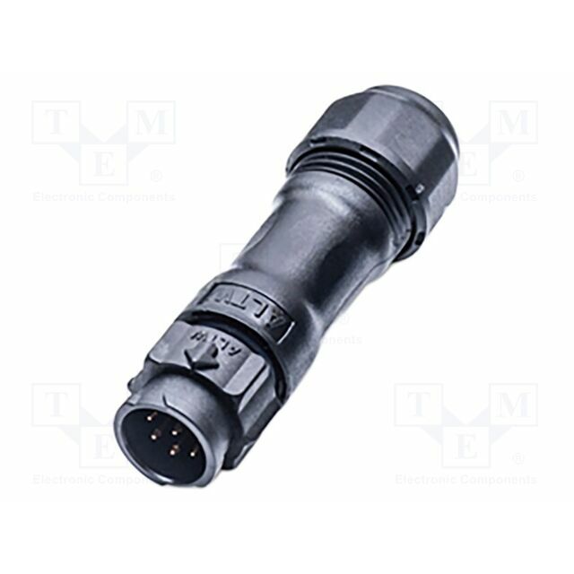 AMPHENOL Connector: circular; plug; for cable