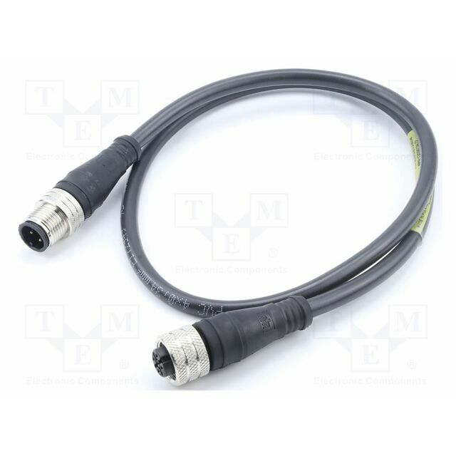 MOLEX Cable: for sensors; M12; PIN: