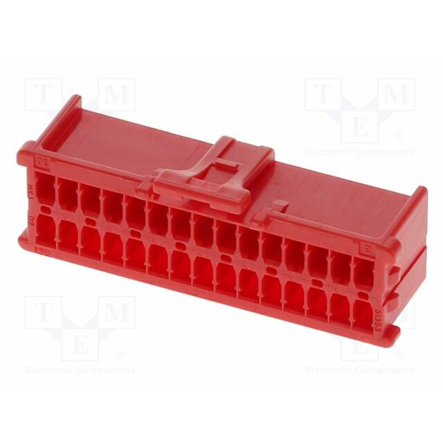 MOLEX Connector: wire-board; PIN: 30; straight