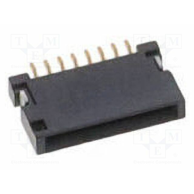 AMPHENOL Connector: FFC/FPC; gold-plated; 400mA; 50V