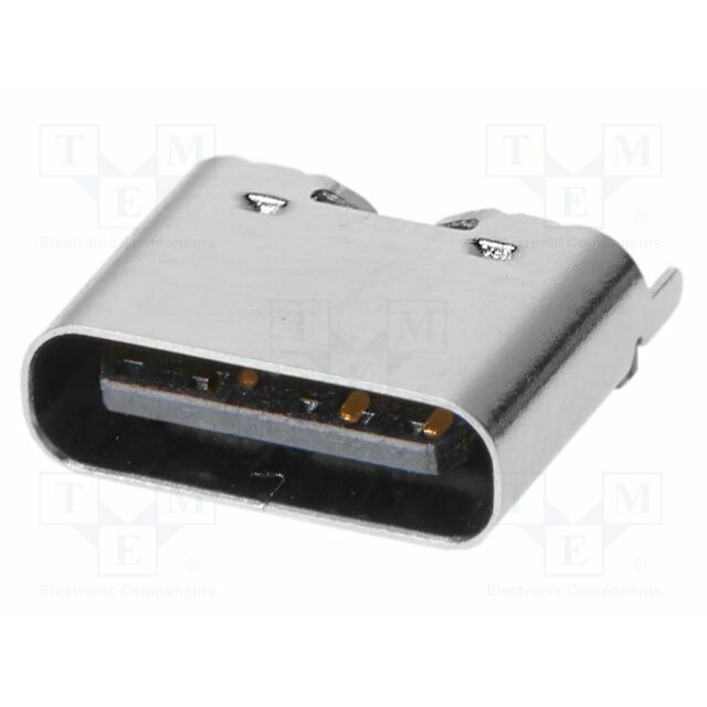 MOLEX Connector: USB C; socket; on