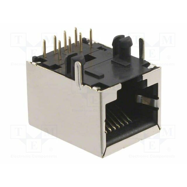 AMPHENOL Connector: RJ45; PIN: 8; Cat