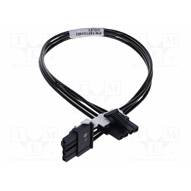 MOLEX Cable; female; PIN: 4; 300mm