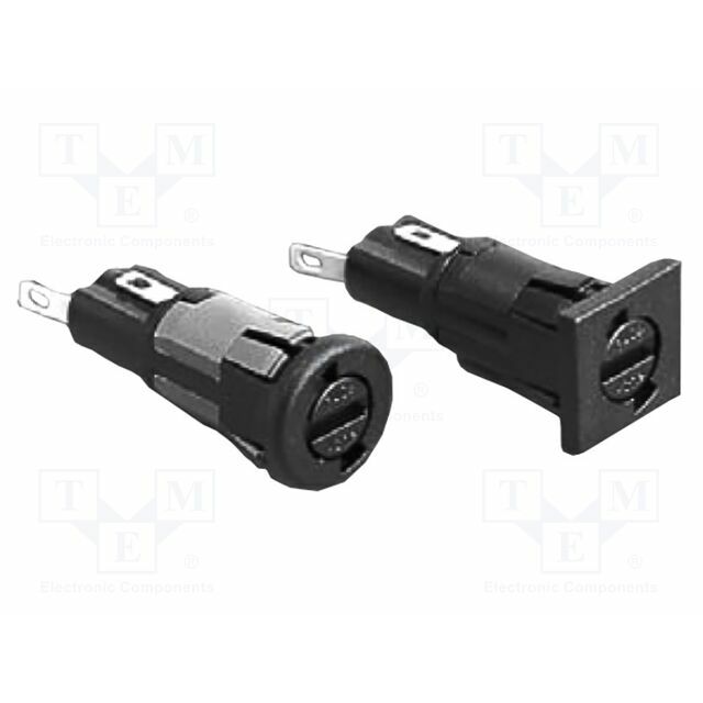 BULGIN Fuse holder; 10A; 250V; on
