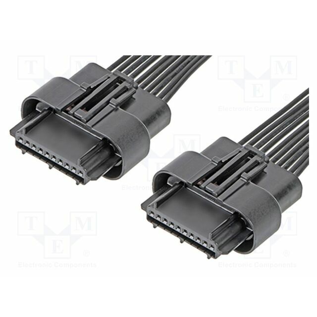 MOLEX PIN: 10; 1m; black; tinned