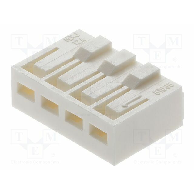 MOLEX Connector: wire-wire; female; PIN: 4